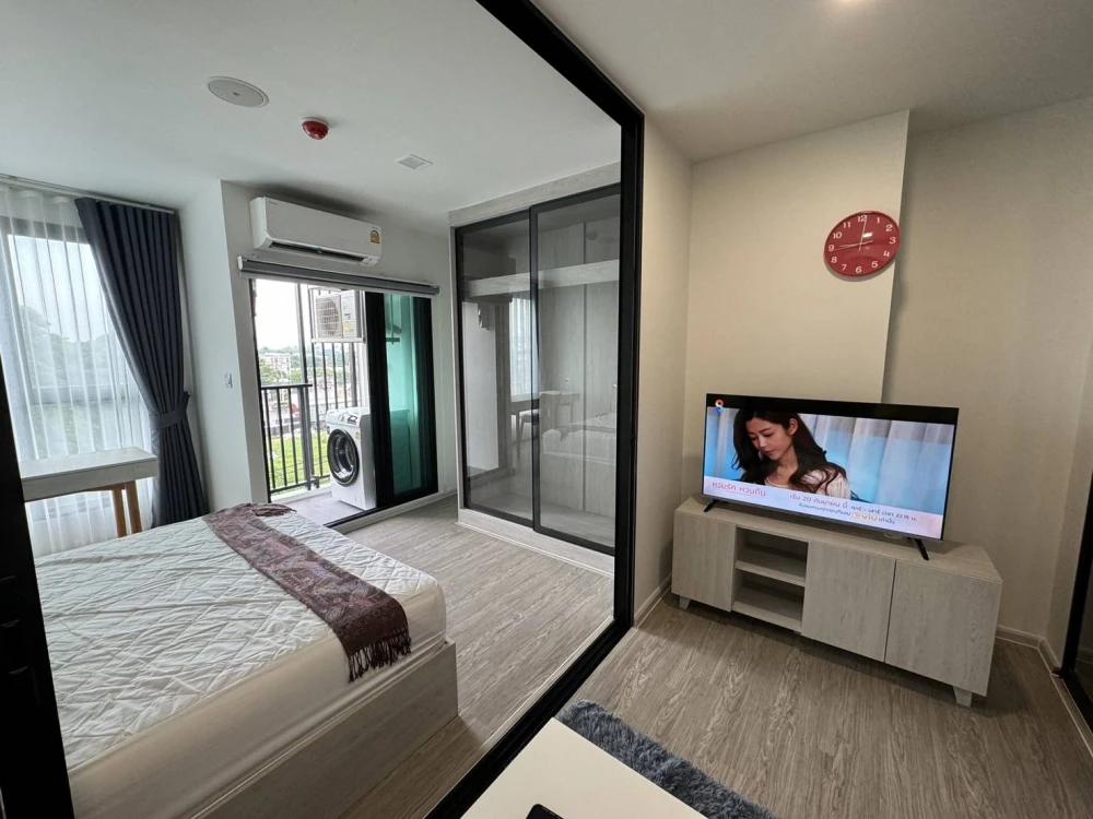 For rent: Kave Seed Kaset, 5th floor, corner room, fully furnished, ready to move in. If interested, hurry and reserve now. Don't miss out!