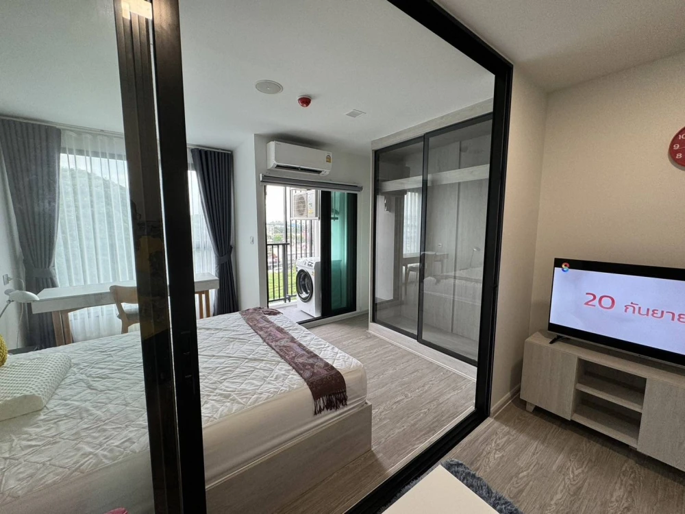 For rent: Kave Seed Kaset, 5th floor, corner room, fully furnished, ready to move in. If interested, hurry and reserve now. Don't miss out!