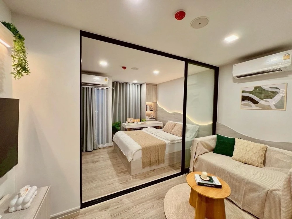 For rent: Kave Seed Kaset, 6th floor. Beautiful room, fully furnished. Book now!