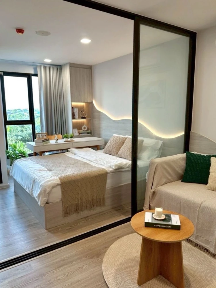 For rent: Kave Seed Kaset, 6th floor. Beautiful room, fully furnished. Book now!