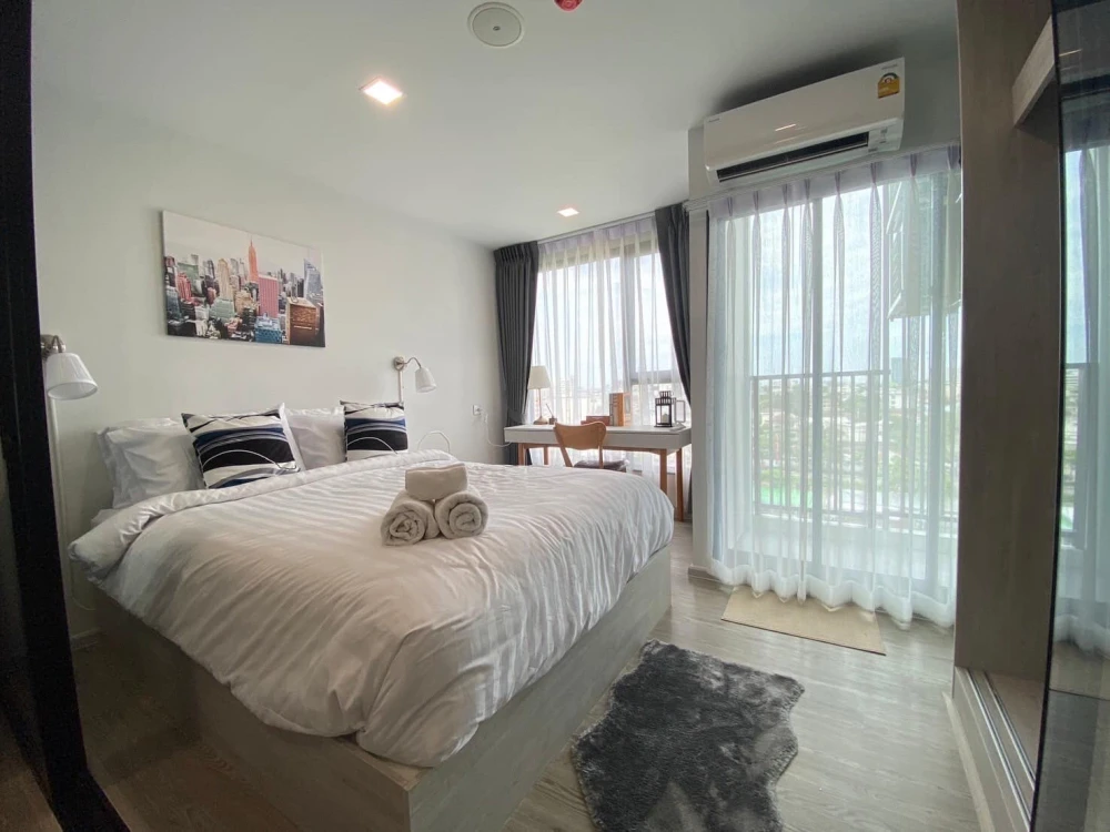 For rent: KAVE Seed Kaset, furnished room, ready to move in, complete facilities, if you don't book, you'll regret it.