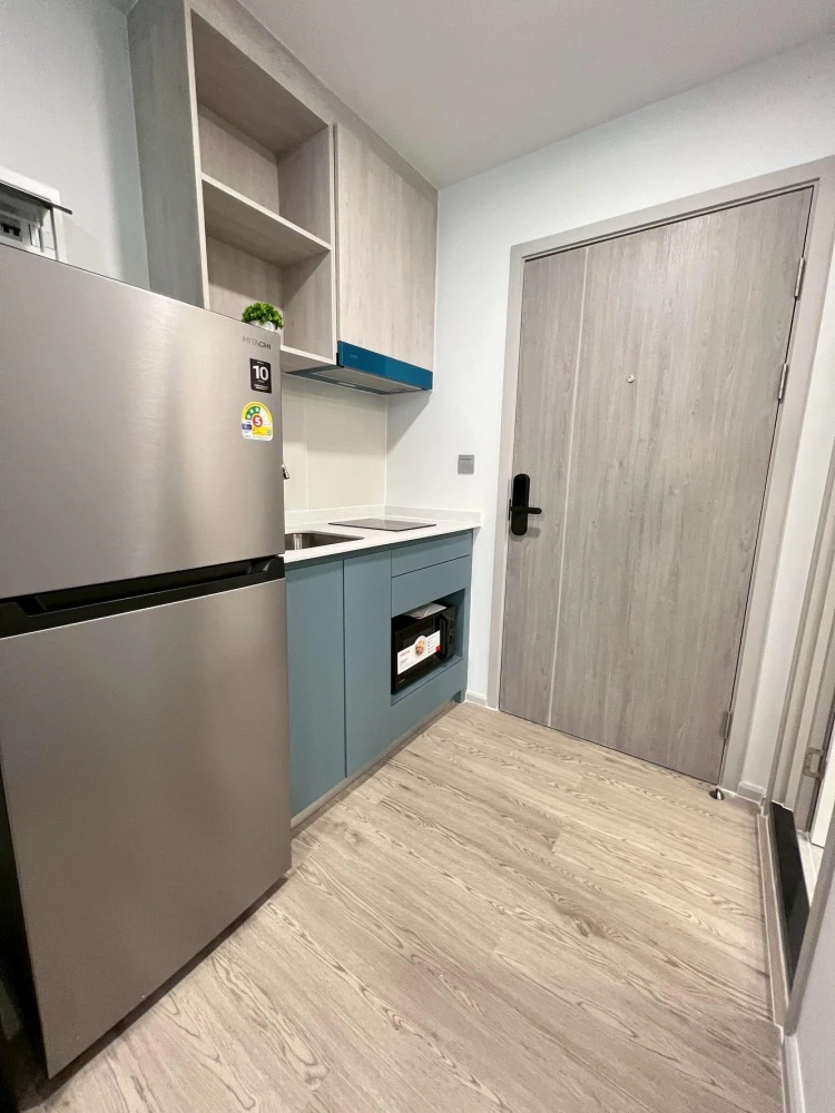 For rent: Kave seed Kaset, 6th floor, city view, beautifully decorated room, bright tones, comfortable to live in, the room is exactly as advertised,