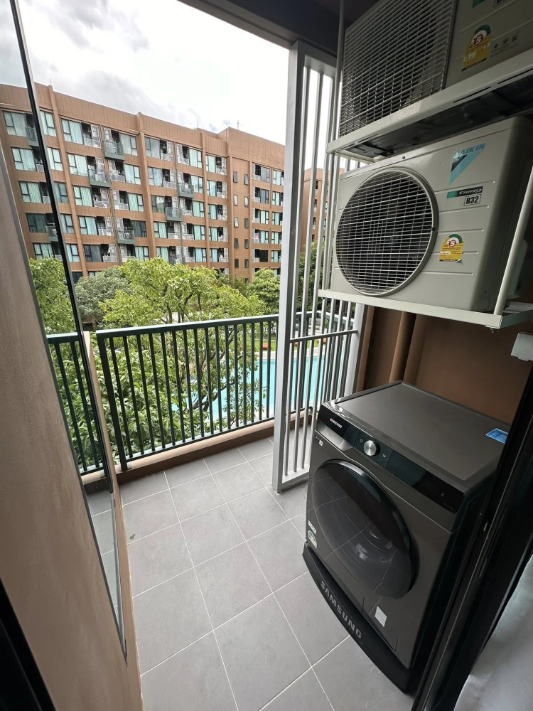 For rent Kave Town Colony, nice room, comes with furniture and complete facilities, view of the swimming pool, book now