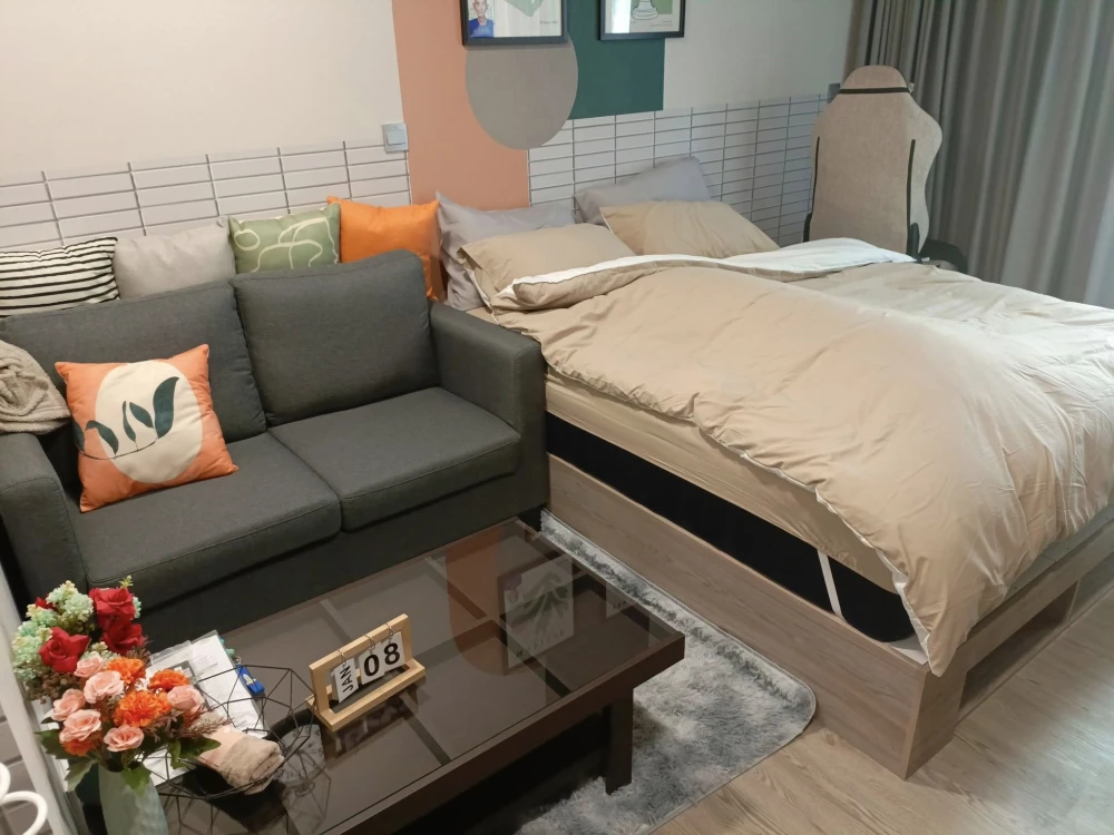 For rent: Kave Town Colony, fully furnished, ready to move in, 5th floor, garden and pool view, great price, come and reserve now, don't miss out!