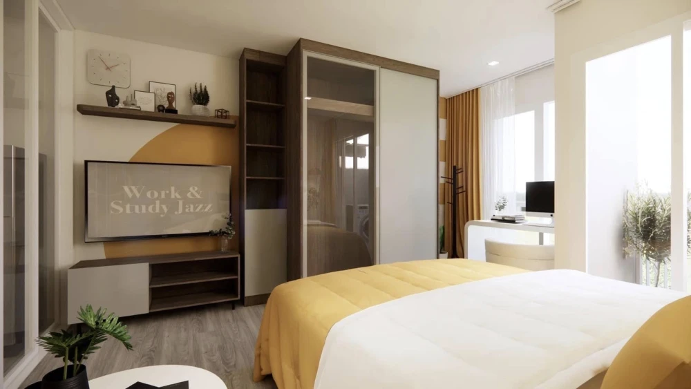 For rent: Kave Town Island, 4th floor, beautiful room, fully decorated, fully furnished, don't miss it, book now.