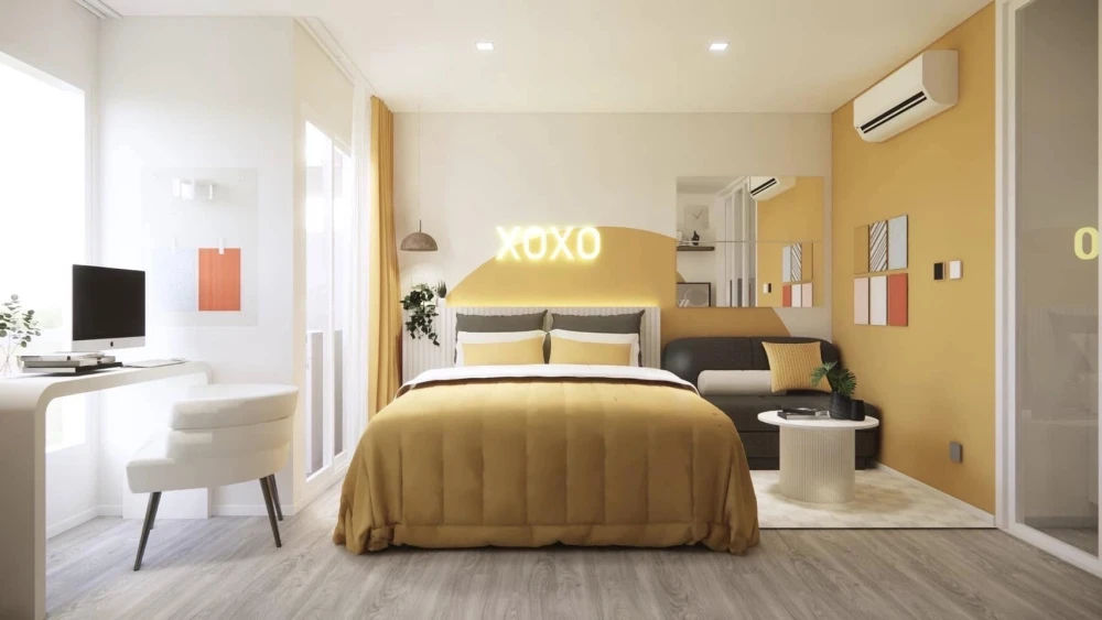 For rent: Kave Town Island, 4th floor, beautiful room, fully decorated, fully furnished, don't miss it, book now.