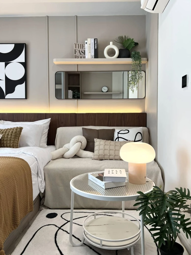 For rent: Kave Town Island, 4th floor, beautiful room, very stylishly decorated, worth living in. If interested, hurry and reserve now before it's gon