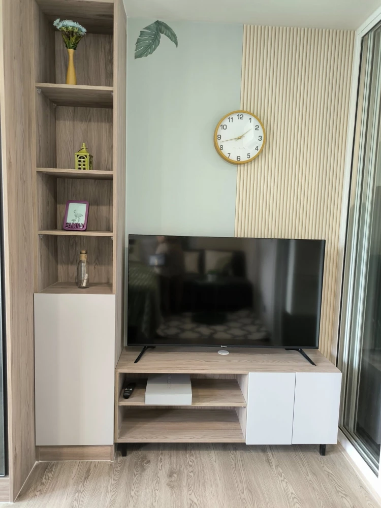 For rent: Kave Town Island, 6th floor, pool view, decorated in Cozy Tropical style, beautiful room, ready to move in, reserve now.