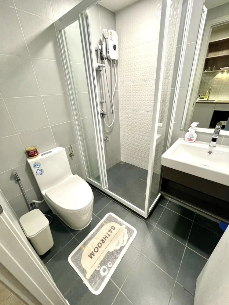 For rent: Kave Town Island, 8th floor, outside view, fully furnished, nice room, reserve now, hurry!