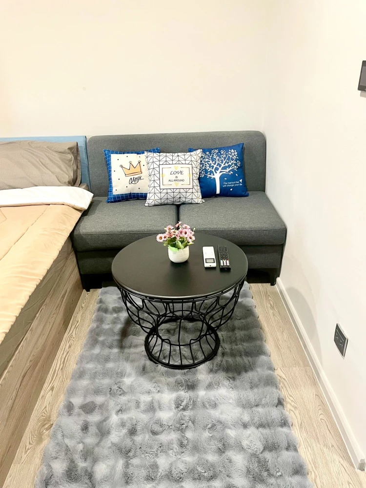 For rent: Kave Town Island, 8th floor, outside view, fully furnished, nice room, reserve now, hurry!
