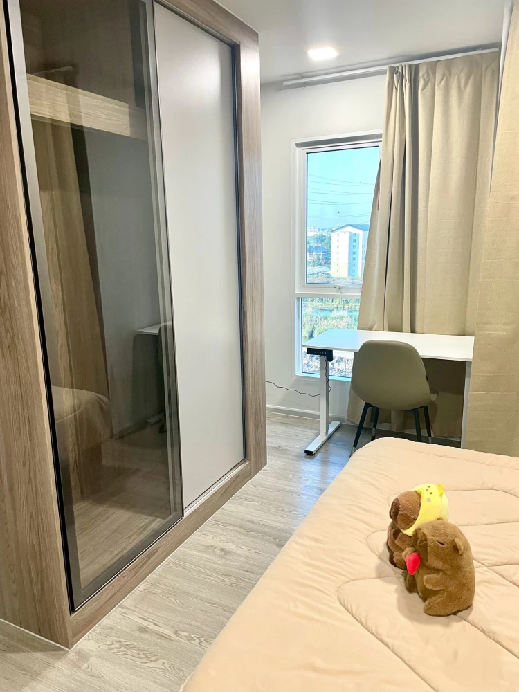For rent: Kave Town Island, 8th floor, outside view, fully furnished, nice room, reserve now, hurry!