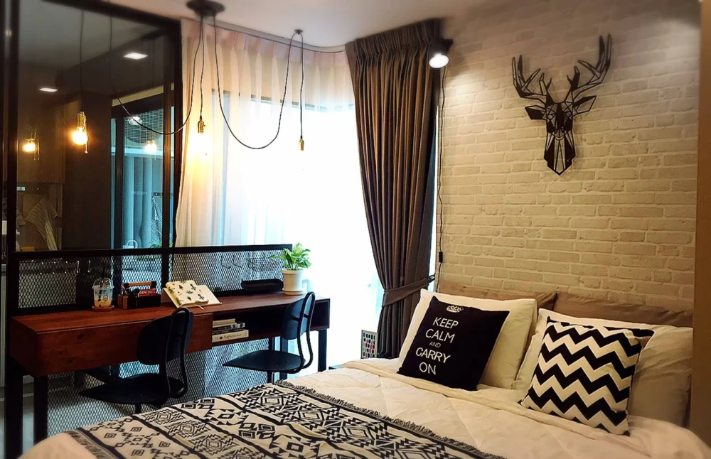 For rent: Kave Town Shift, 2nd floor, garden view, beautiful room, fully furnished, nice to live in. Interested? Reserve now, don't miss out!