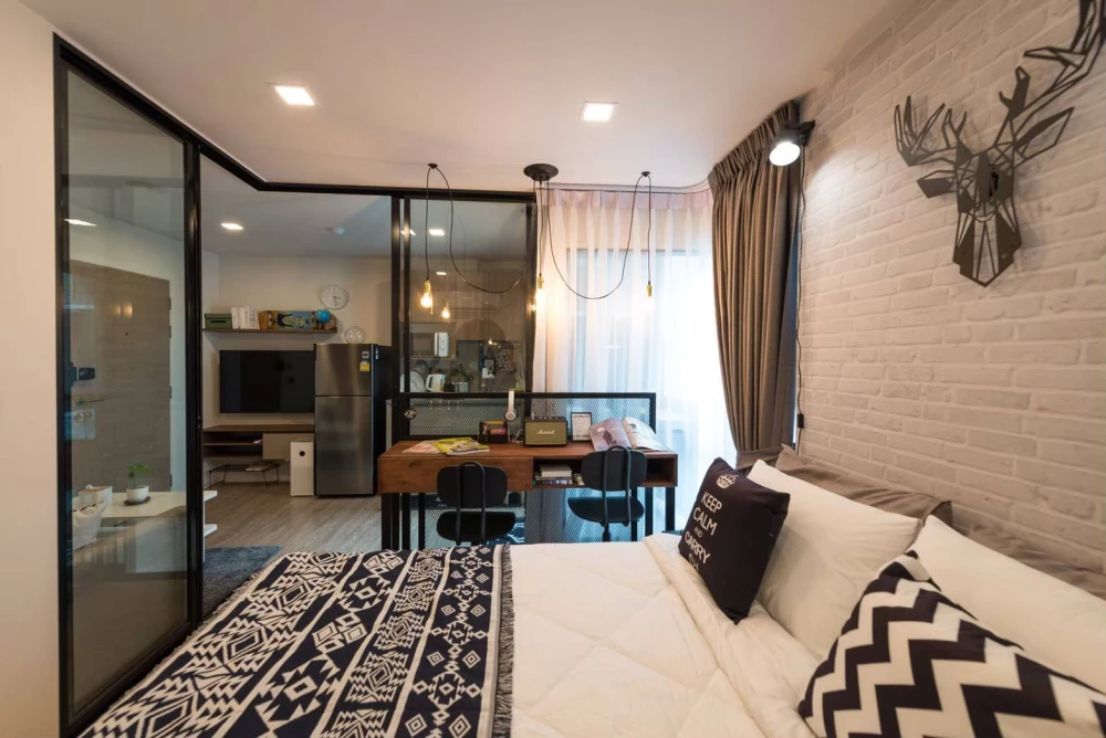 For rent: Kave Town Shift, 2nd floor, garden view, beautiful room, fully furnished, nice to live in. Interested? Reserve now, don't miss out!