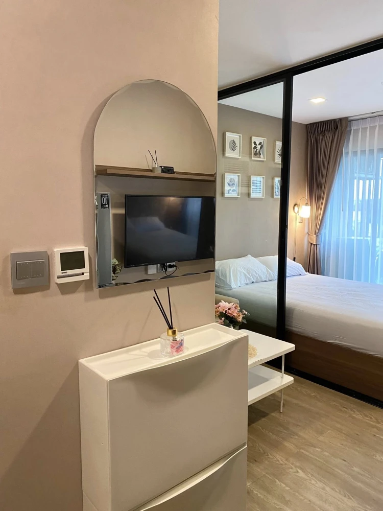 For rent: Kave Town Space, 6th floor, outside view, beautiful room, fully furnished, worth living in, book now, don't miss out.