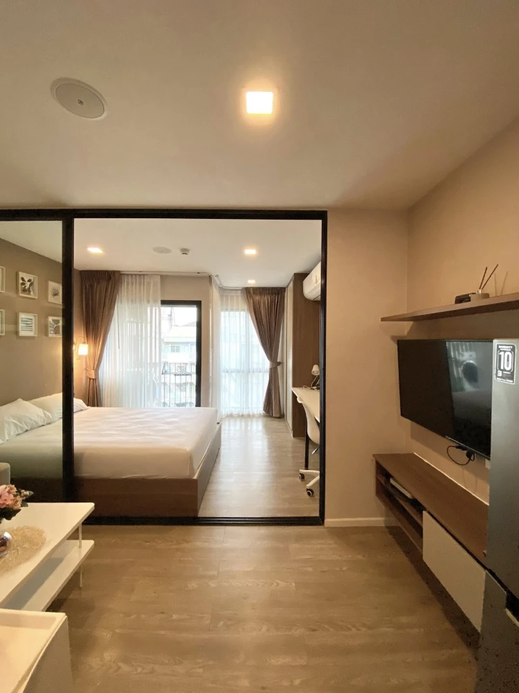 For rent: Kave Town Space, 6th floor, outside view, beautiful room, fully furnished, worth living in, book now, don't miss out.