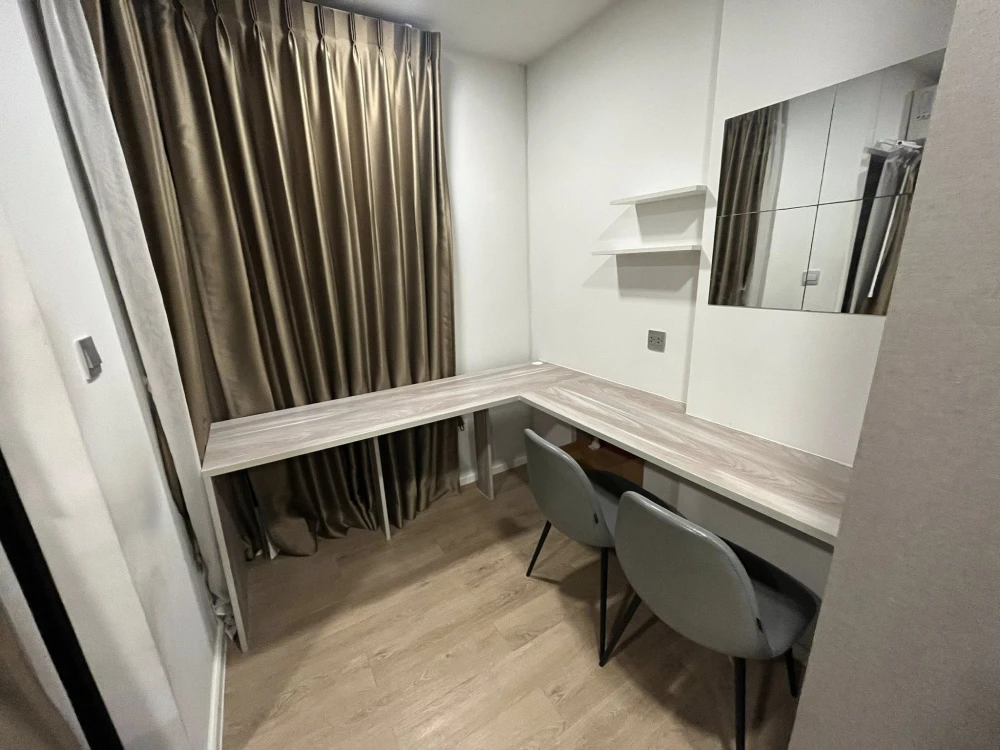 Kave TU condo for rent, 5th floor, partitioned room, fully furnished, ready to move in. Book now! Don't miss out! Hurry!