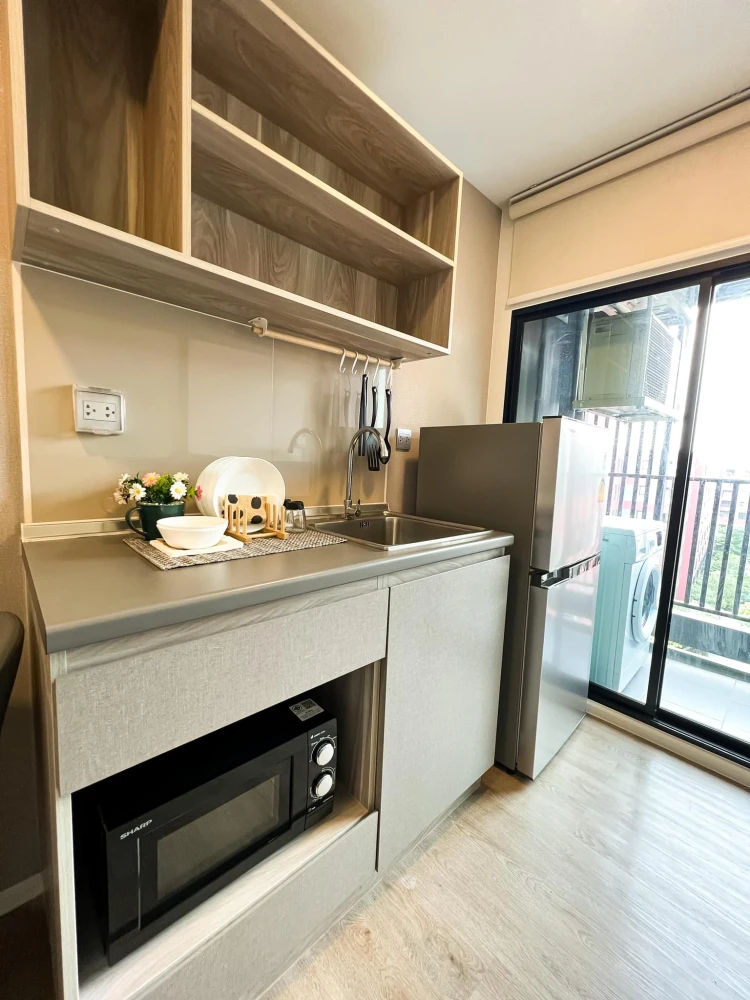 Kave TU condo for rent, 8th floor, pool view, fully furnished. Book now, don't miss out!