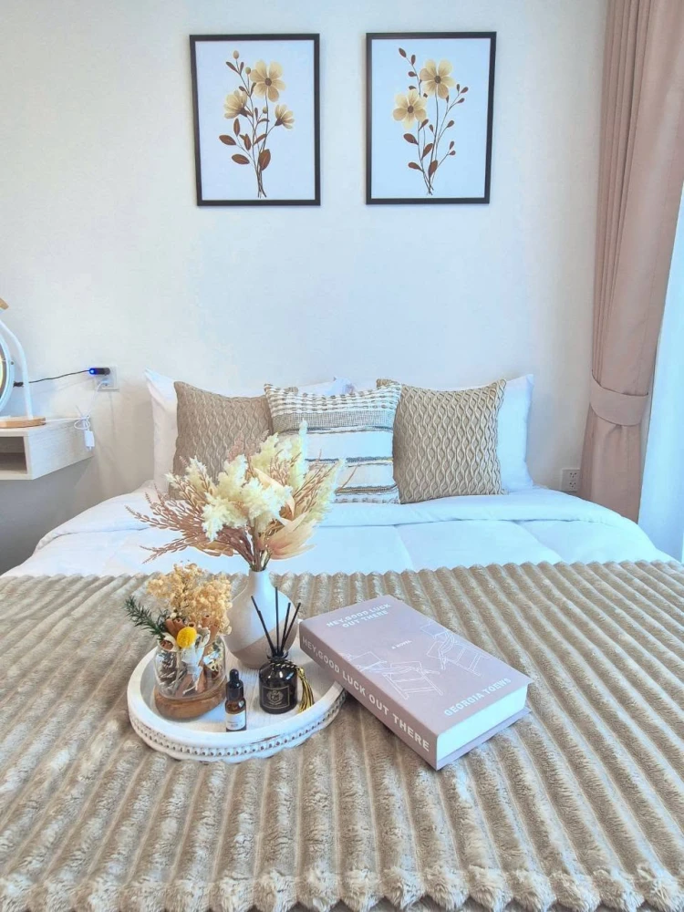 Kave Wonderland condo for rent, 8th floor. Beautiful room, fully furnished. Book now!