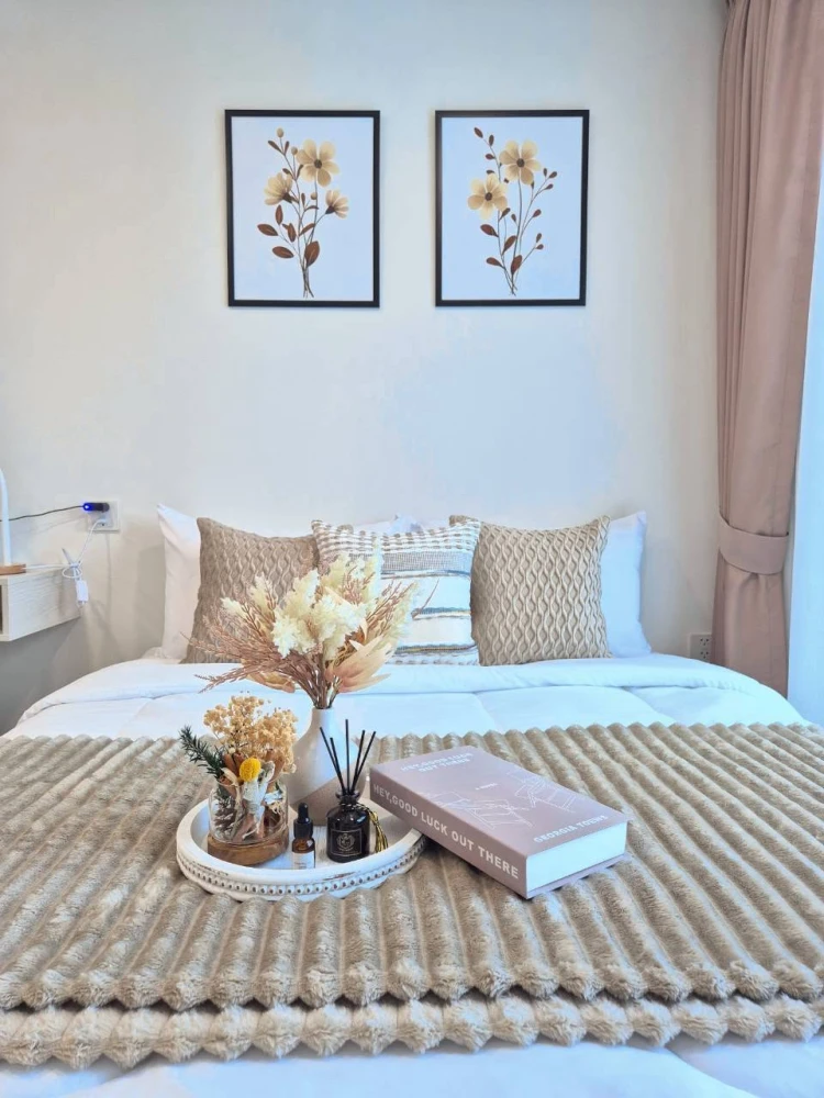 Kave Wonderland condo for rent, 8th floor. Beautiful room, fully furnished. Book now!