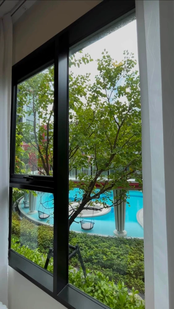 Kave Wonderland condo for rent, 2nd floor, fully furnished, pool view. What are you waiting for?