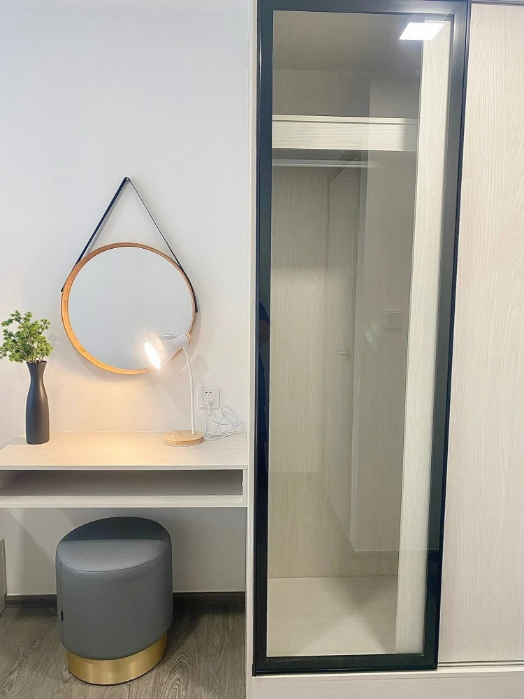 Kave Wonderland condo for rent, 8th floor. Beautifully decorated with a consistent color scheme and fully furnished. Book now!