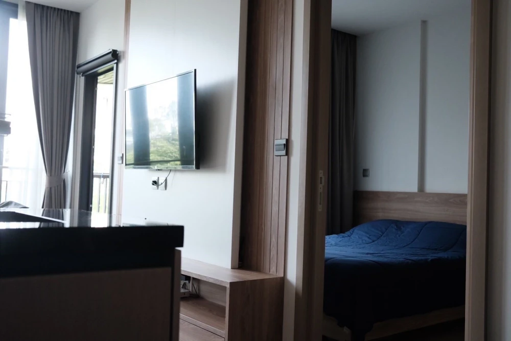 For rent: Kawa Haus Onnut 77, 1 bedroom, 1 bathroom, decorated in a theme, comes with complete furniture. Reserve now!