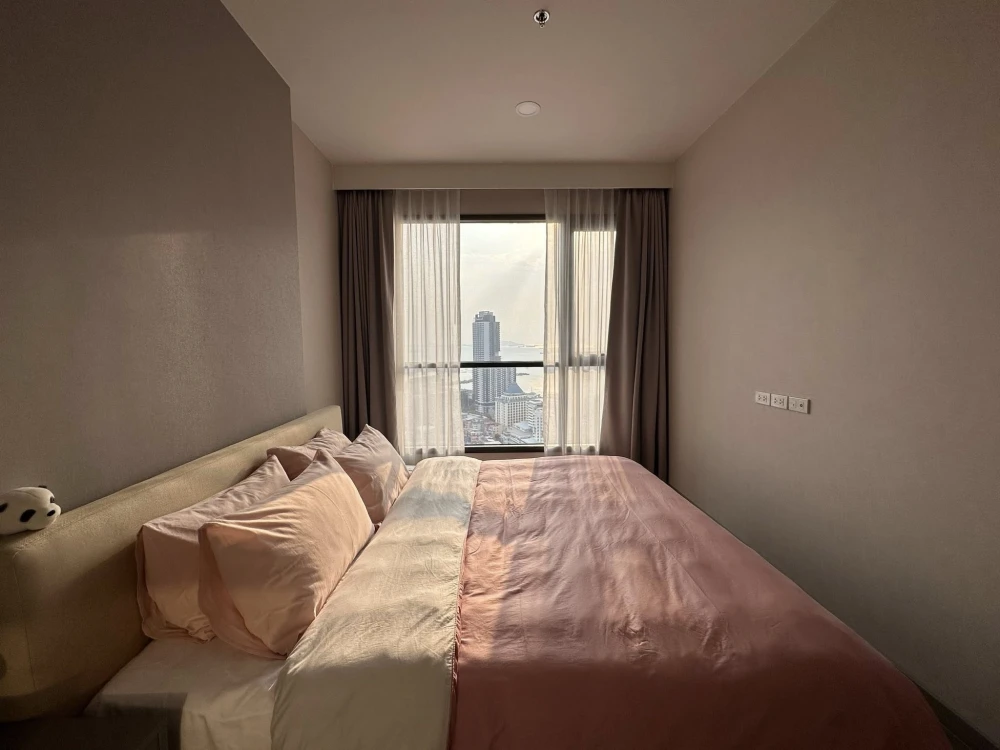 For rent: KEEN Centre Sriracha, 1 bedroom, 1 bathroom, good location, beautiful sea view, not blocked, hurry and reserve now!