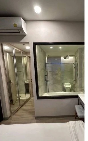 For rent: KEEN Centre Sriracha, 1 bedroom, 1 bathroom, fully furnished, beautiful view, not blocked, reserve now.
