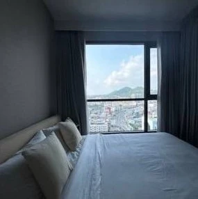 For rent: KEEN Centre Sriracha, 1 bedroom, 1 bathroom, fully furnished, beautiful view, not blocked, reserve now.