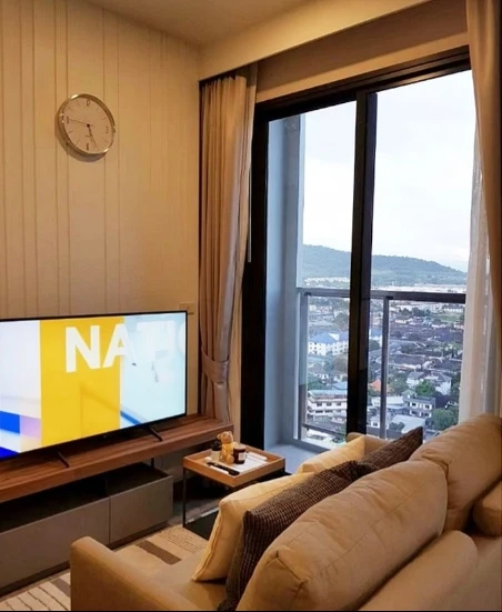 For rent: KEEN Centre Sriracha, 18th floor, nice room, fully furnished, reserve now, don't miss out.