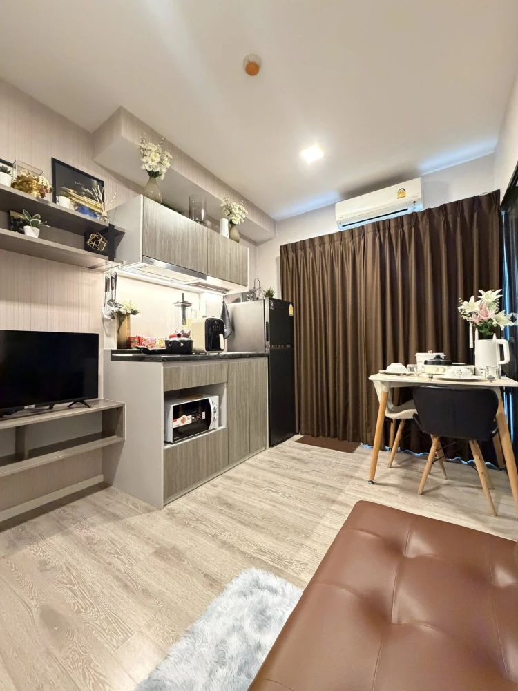 ให้เช่า Kensington Sukhumvit-Theparak 1 ห้องนอน ตกแต่งครบครัน เฟอร์นิเจอร์ครบ หิ้วกระเป๋าเข้าอยู่ได้เลยจ้า