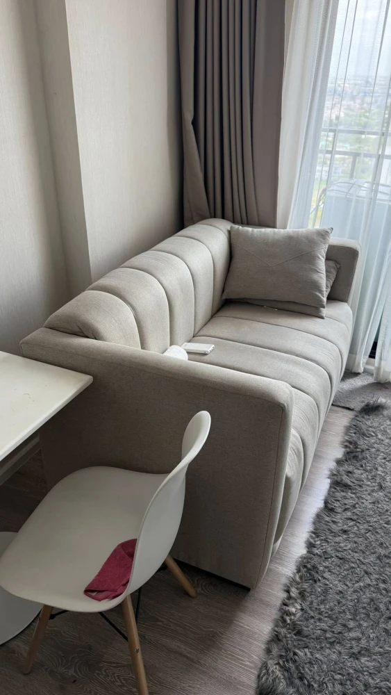 Kensington Sukhumvit-Theparak for rent, nice room, 35th floor, fully furnished, beautiful view from high floor, reserve now!