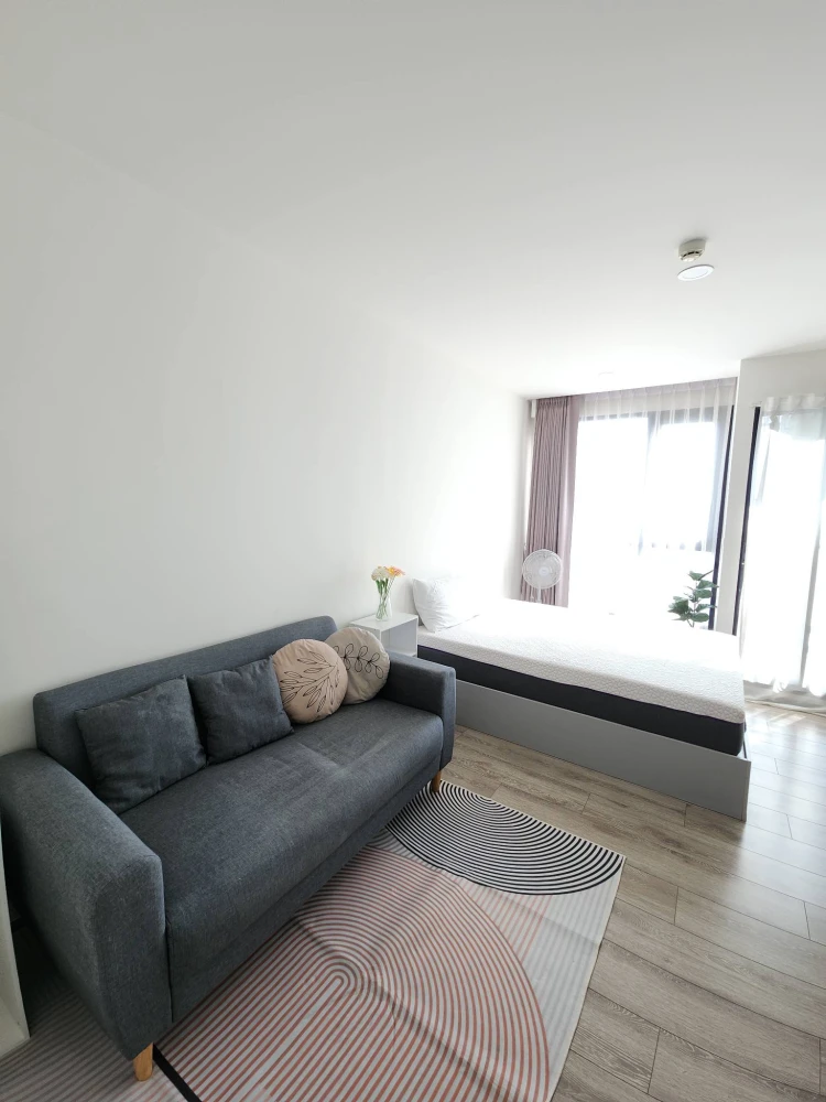 ให้เช่า KnightsBridge Collage Sukhumvit 107 ห้องมุมคนไม่พลุกพล่าน เฟอร์ครบครัน วิวสวย ไม่บล็อค จองด่วน