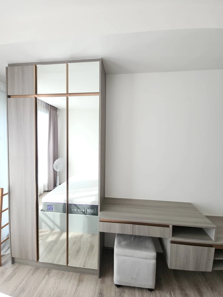 ให้เช่า KnightsBridge Collage Sukhumvit 107 ห้องมุมคนไม่พลุกพล่าน เฟอร์ครบครัน วิวสวย ไม่บล็อค จองด่วน