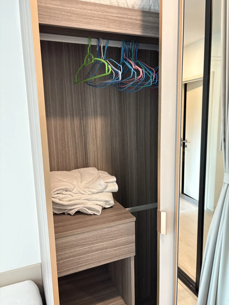 For rent Knightsbridge Phaholyothin-Interchange, 4th floor, room 233/22, fully furnished, ready to move in