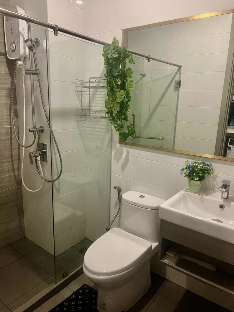 Knightsbridge Prime On-nut for rent, city view, BTS skytrain, no tall buildings blocking the view, quiet because it's on a high floor, very worth book
