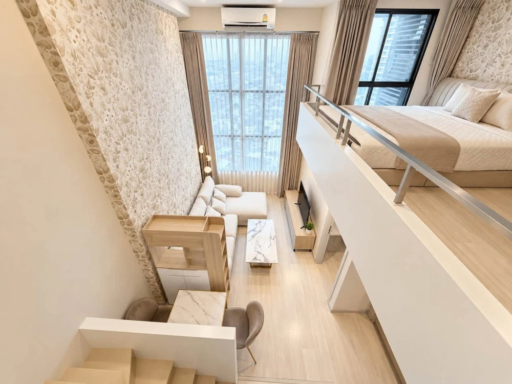 For Rent: KnightsBridge Prime Sathorn, 31st floor. Beautiful, move-in ready unit with an unobstructed city view—no buildings blocking the sightline. D images