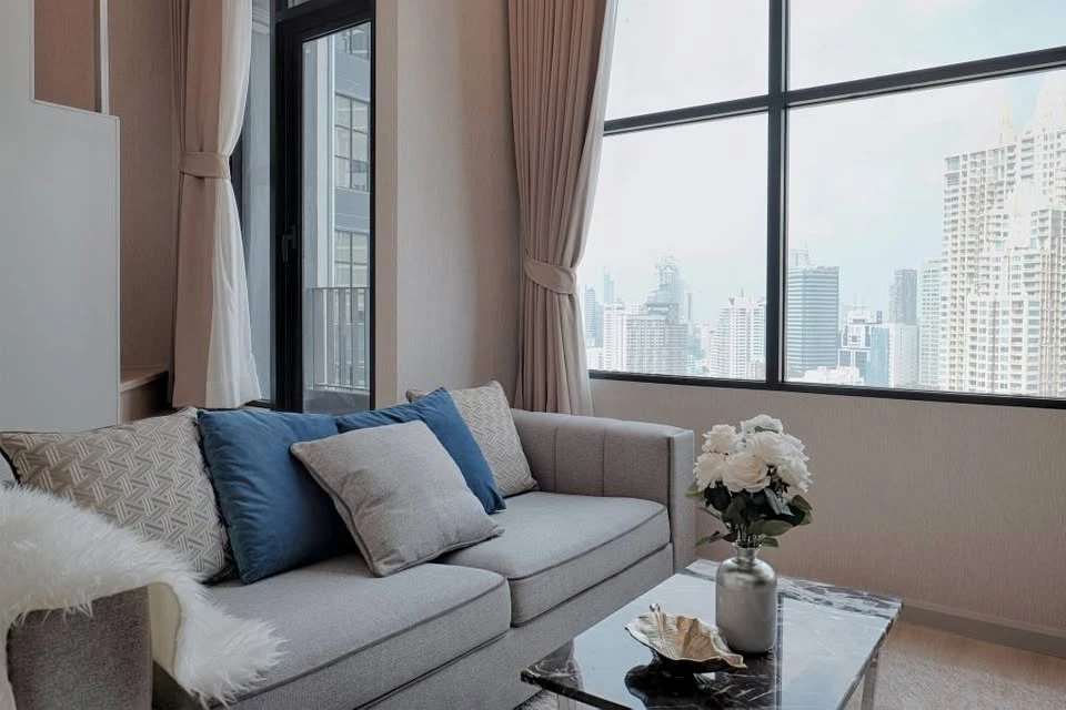 ให้เช่า Knightsbridge Prime Sathorn ชั้นสูง วิวเมืองสวยจึ้งมาก ตกแต่งสวยสบายตา น่าอยู่ขนาดนี้ต้องจองแล้ว