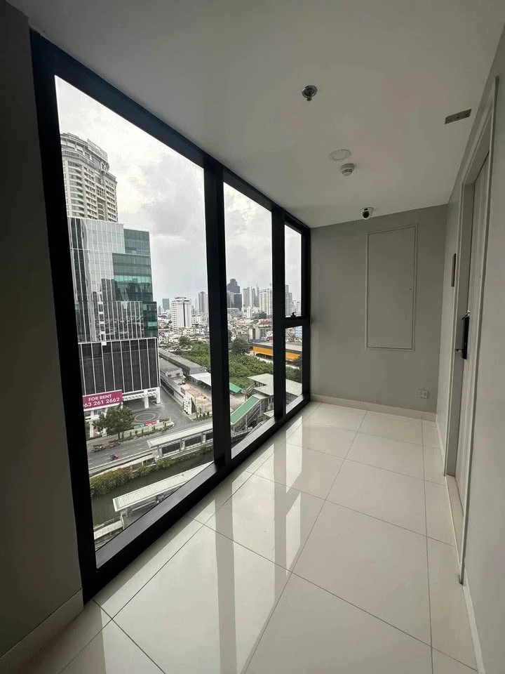 KnightsBridge Prime Sathorn for rent, high floor, furnished + appliances, reserve now.