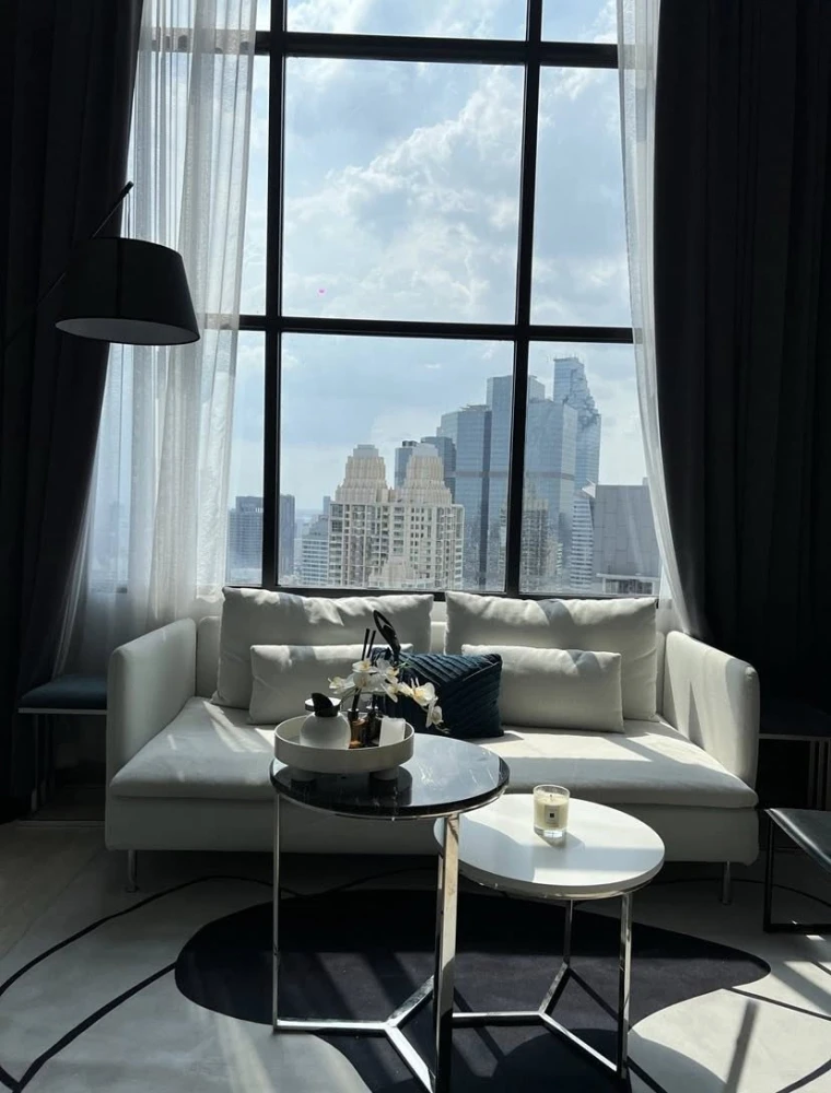 ให้เช่า Knightsbridge Prime Sathorn ห้องอยู่ชั้นสูงมากๆ ได้วิวมหานคร ห้อง Duplex เพดานสูง หรูหรา ห้ามพลาด