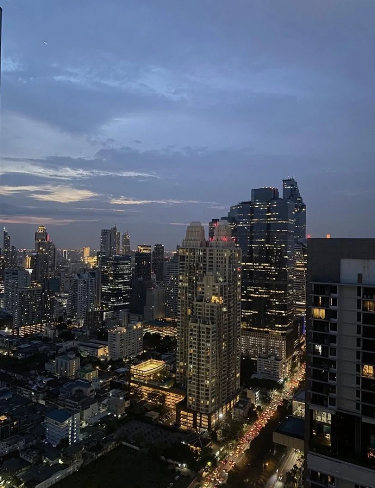 ให้เช่า Knightsbridge Prime Sathorn ห้องอยู่ชั้นสูงมากๆ ได้วิวมหานคร ห้อง Duplex เพดานสูง หรูหรา ห้ามพลาด