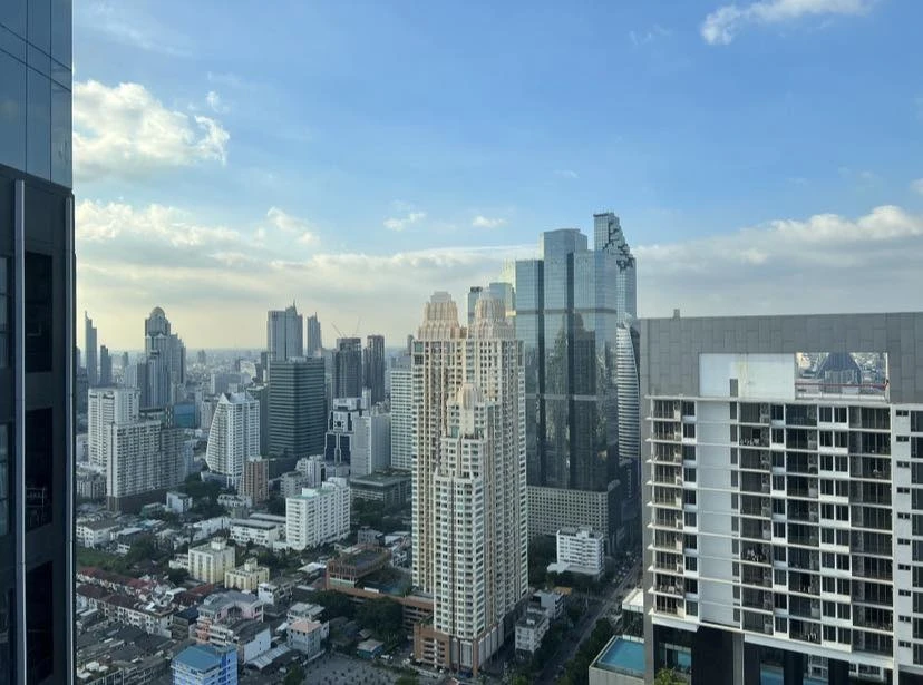 ให้เช่า Knightsbridge Prime Sathorn ห้องอยู่ชั้นสูงมากๆ ได้วิวมหานคร ห้อง Duplex เพดานสูง หรูหรา ห้ามพลาด