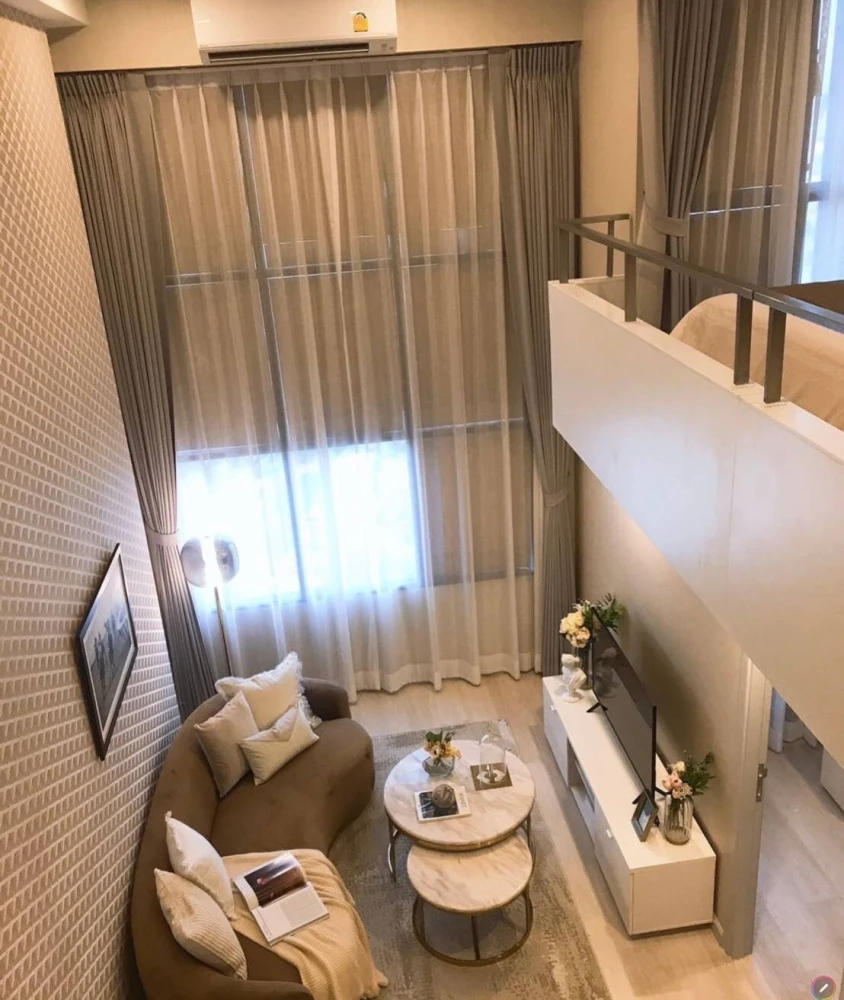 KnightsBridge Prime Sathorn for rent, beautifully decorated room with high-quality wallpaper, fully furnished, reserve now!