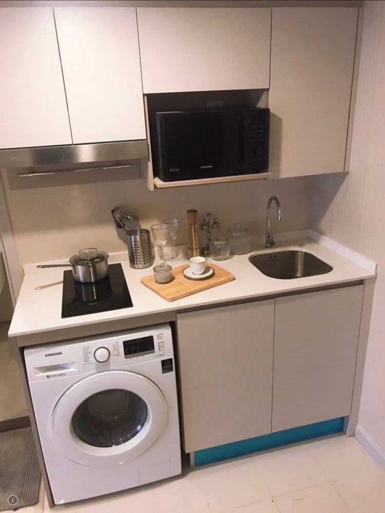 KnightsBridge Prime Sathorn for rent, beautifully decorated room with high-quality wallpaper, fully furnished, reserve now!