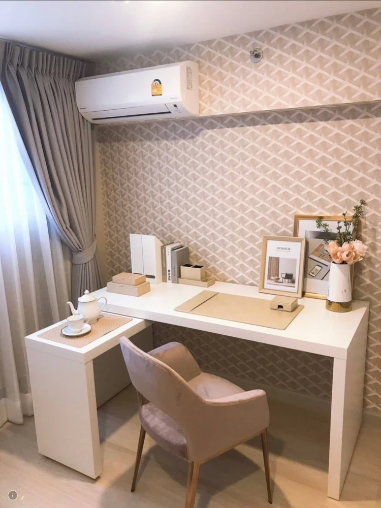KnightsBridge Prime Sathorn for rent, beautifully decorated room with high-quality wallpaper, fully furnished, reserve now!