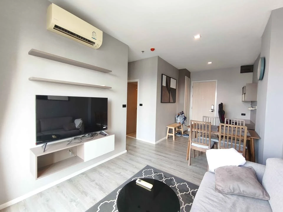 ให้เช่า Knightsbridge Sky River Ocean ห้องอยู่ชั้น 22 สูงมากๆ ตกแต่งครบครัน พร้อมเข้าอยู่