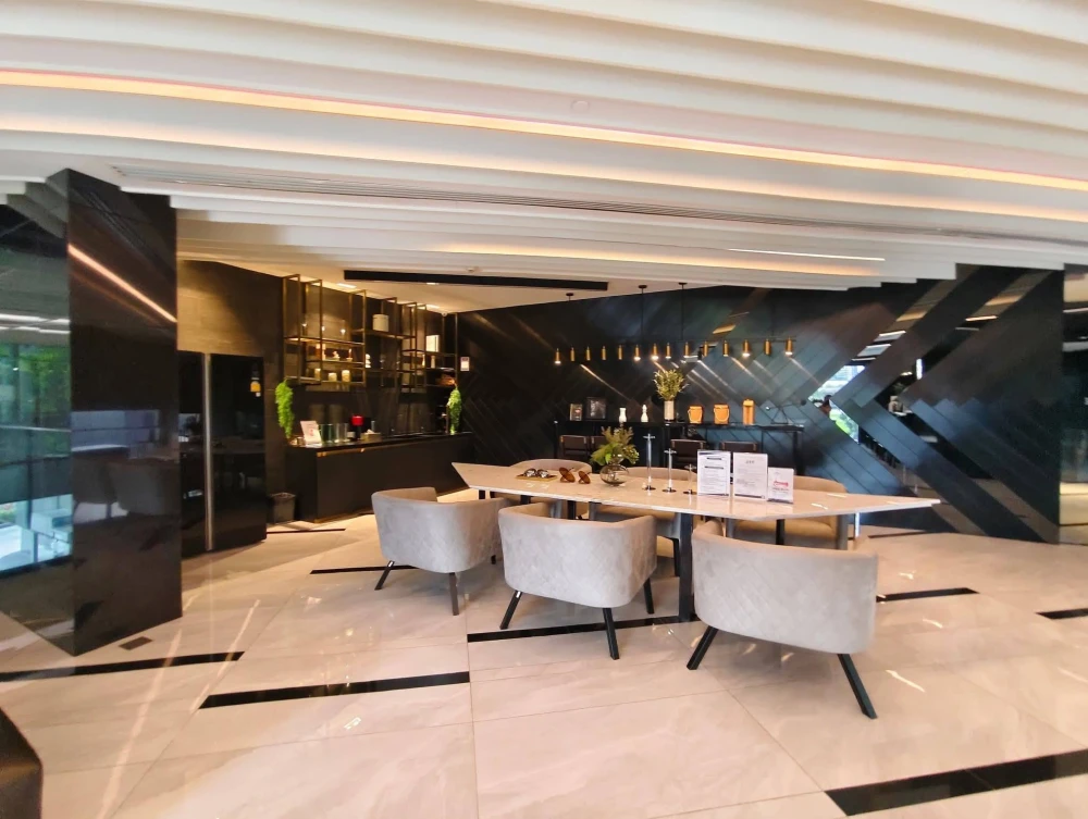 ให้เช่า KnightsBridge Space Rama 9 ห้องน่าอยู่ เพดานสูงโปร่งโล่ง พื้นที่ใช้สอยเยอะ มาพร้อมเฟอร์ครบครัน จองเลย