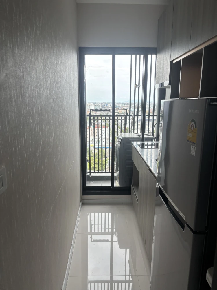 Knightsbridge Sukhumvit-Thepharak for rent, nice room, fully furnished, beautiful city view, no blocking, reserve now!