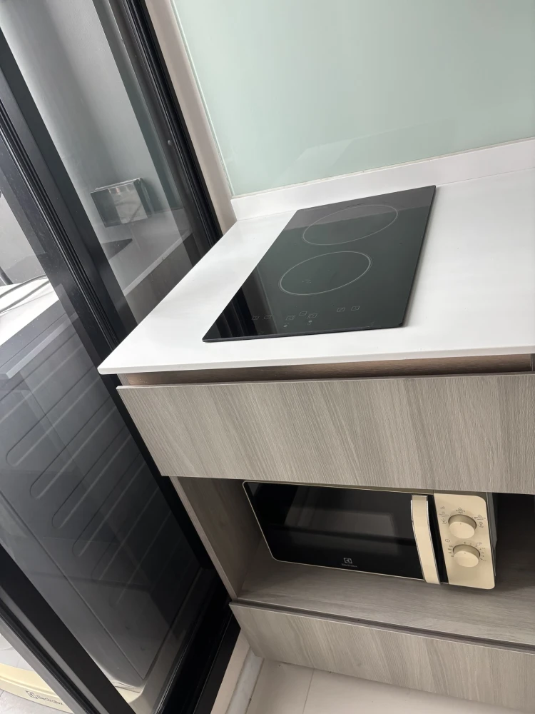Knightsbridge Sukhumvit-Thepharak for rent, nice room, fully furnished, beautiful city view, no blocking, reserve now!