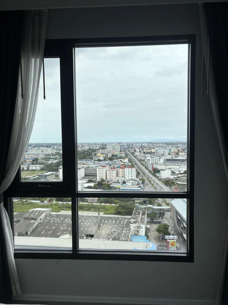 Knightsbridge Sukhumvit-Thepharak for rent, nice room, fully furnished, beautiful city view, no blocking, reserve now!